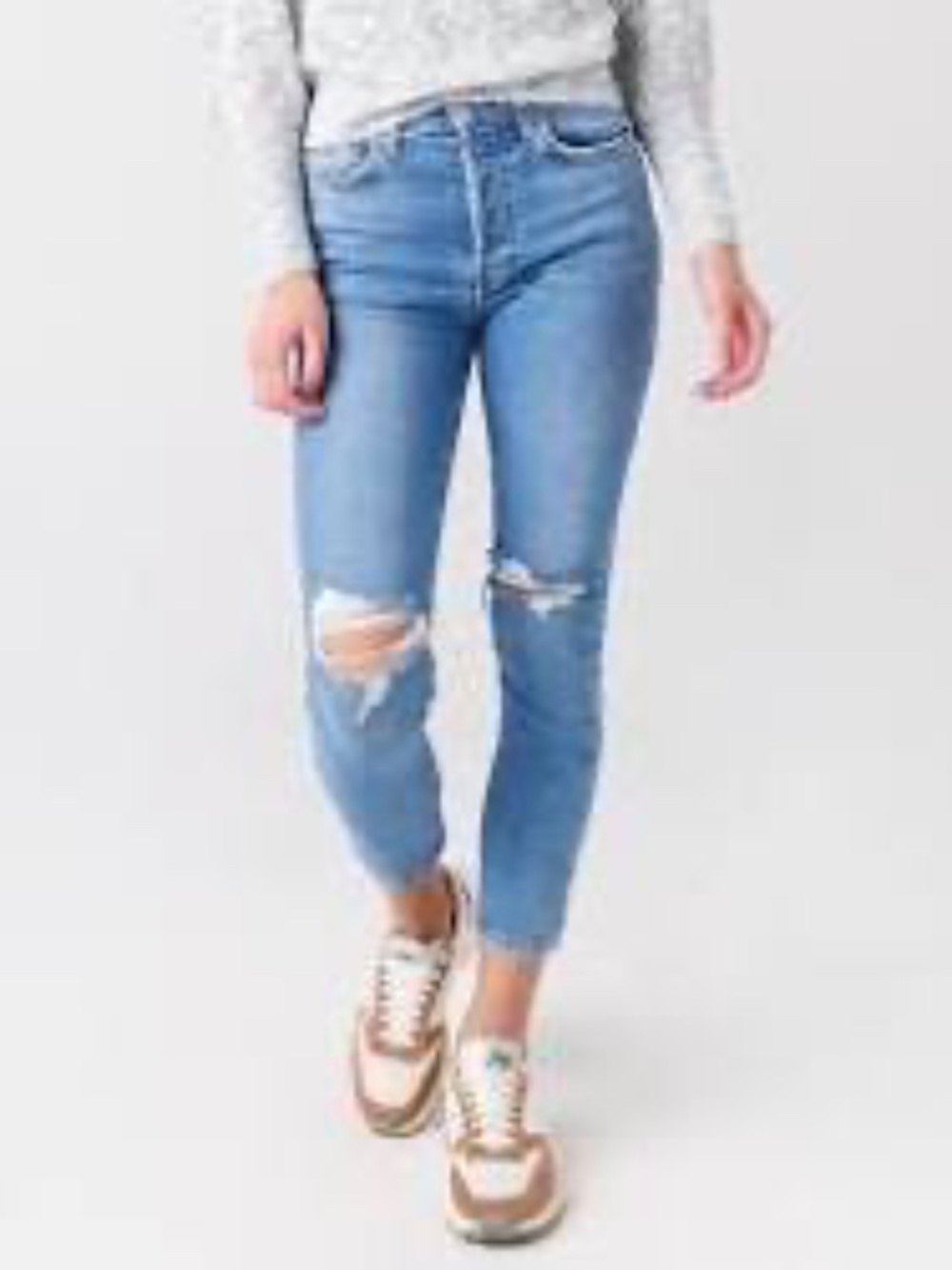 RE/DONE 25 90s High Rise Ankle Crop As Is